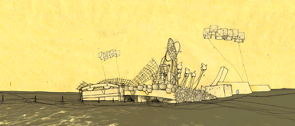 Birnbeck Island Drift Hanger. the work.group architecture